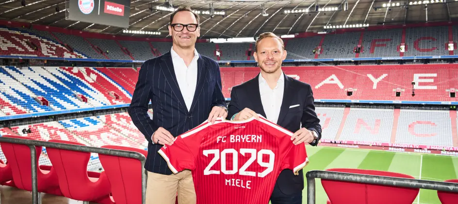Miele und FC Bayern verlängern Partnerschaft bis 2029